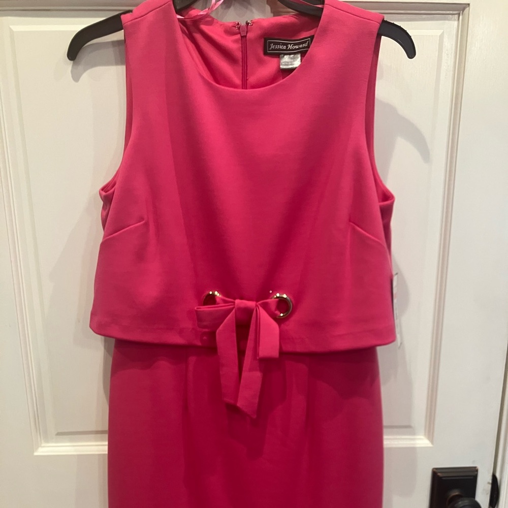 Beautiful Pink Summer Sleeveless Dress